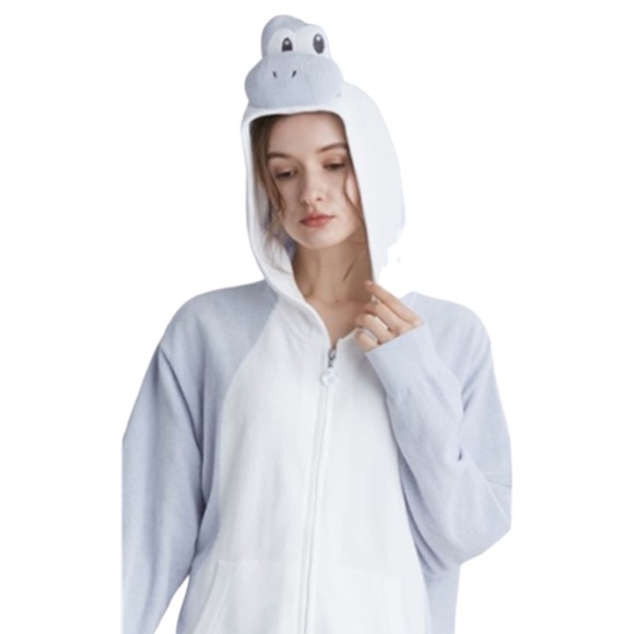 Super Mario × Gelato Pique Yoshi Zip-Up Hoodie - Picture 1 of 9
